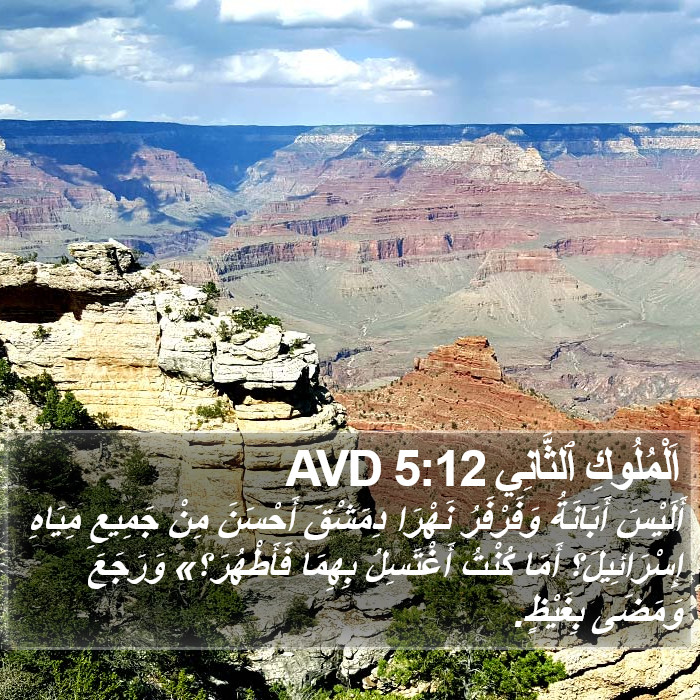 اَلْمُلُوكِ ٱلثَّانِي 5:12 AVD Bible Study