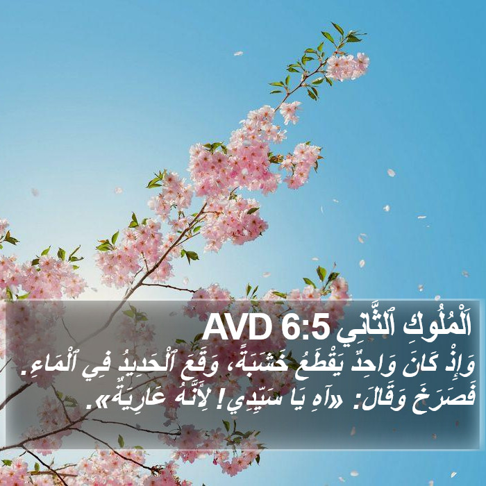 اَلْمُلُوكِ ٱلثَّانِي 6:5 AVD Bible Study