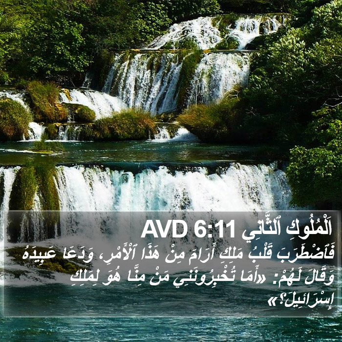 اَلْمُلُوكِ ٱلثَّانِي 6:11 AVD Bible Study