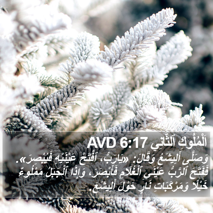 اَلْمُلُوكِ ٱلثَّانِي 6:17 AVD Bible Study