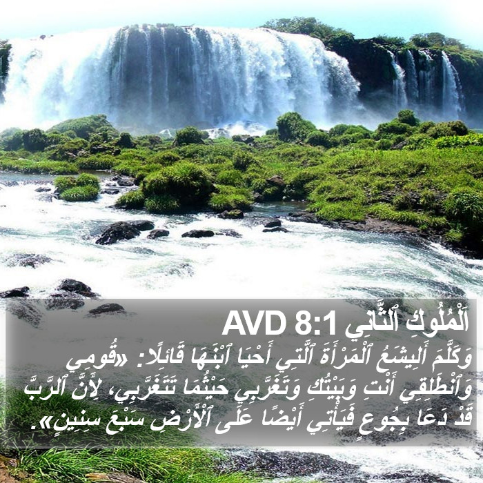 اَلْمُلُوكِ ٱلثَّانِي 8:1 AVD Bible Study