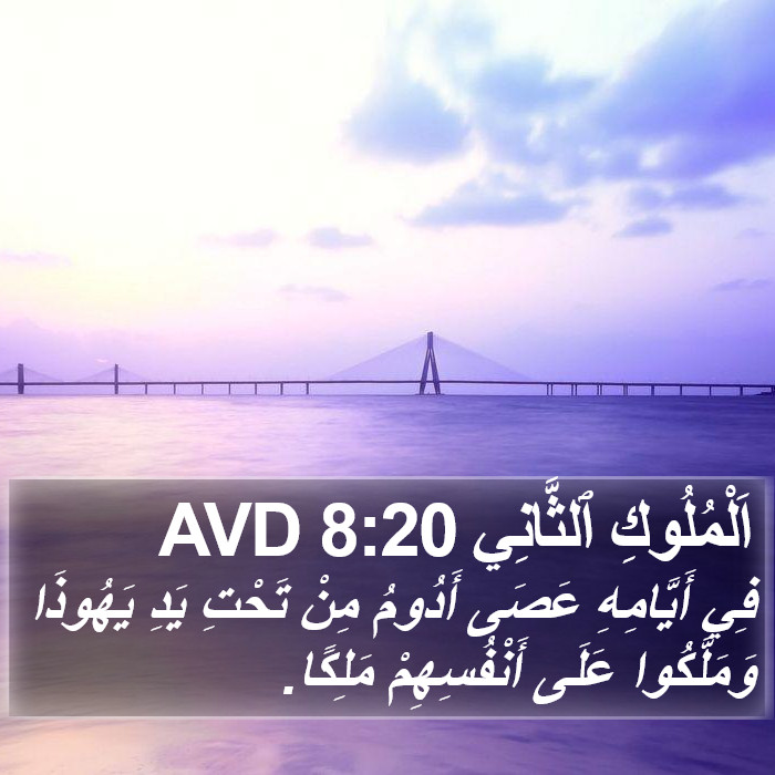 اَلْمُلُوكِ ٱلثَّانِي 8:20 AVD Bible Study