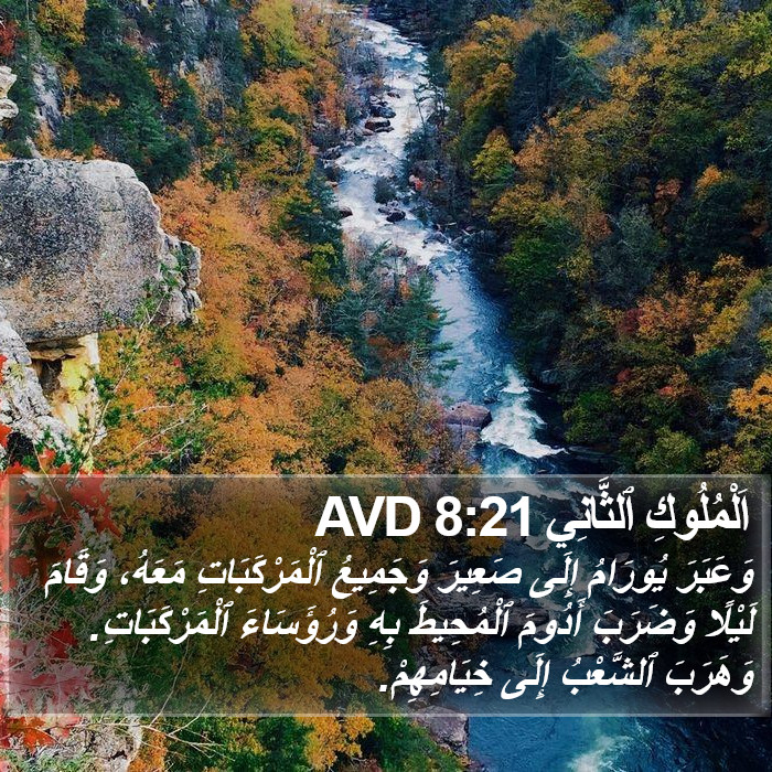 اَلْمُلُوكِ ٱلثَّانِي 8:21 AVD Bible Study