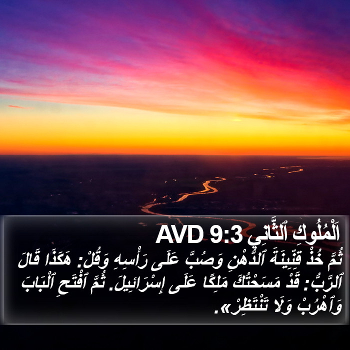 اَلْمُلُوكِ ٱلثَّانِي 9:3 AVD Bible Study