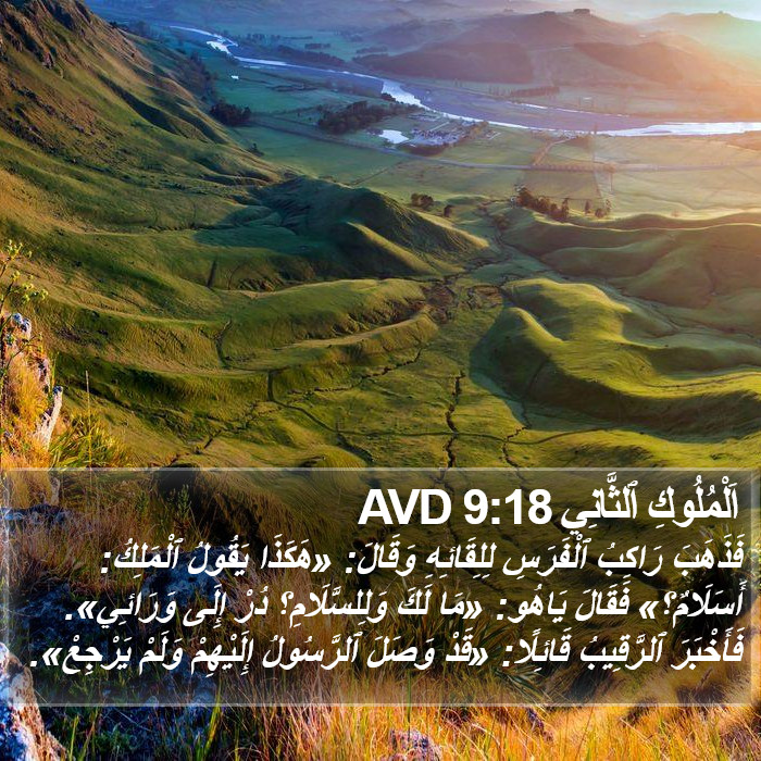 اَلْمُلُوكِ ٱلثَّانِي 9:18 AVD Bible Study