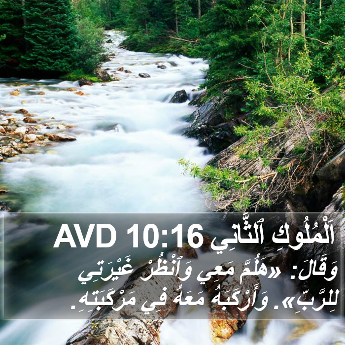 اَلْمُلُوكِ ٱلثَّانِي 10:16 AVD Bible Study