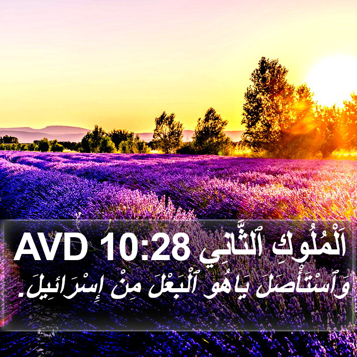 اَلْمُلُوكِ ٱلثَّانِي 10:28 AVD Bible Study