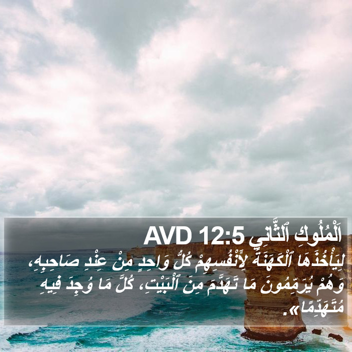 اَلْمُلُوكِ ٱلثَّانِي 12:5 AVD Bible Study