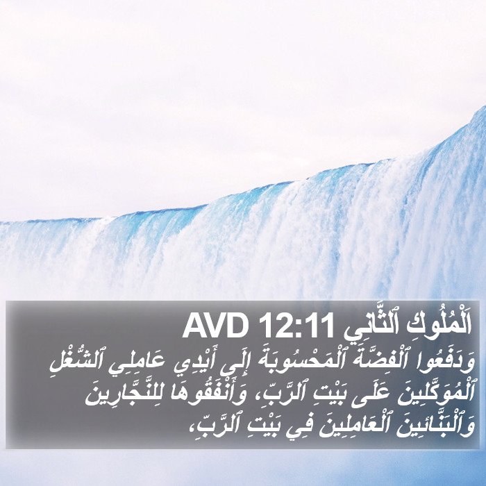 اَلْمُلُوكِ ٱلثَّانِي 12:11 AVD Bible Study