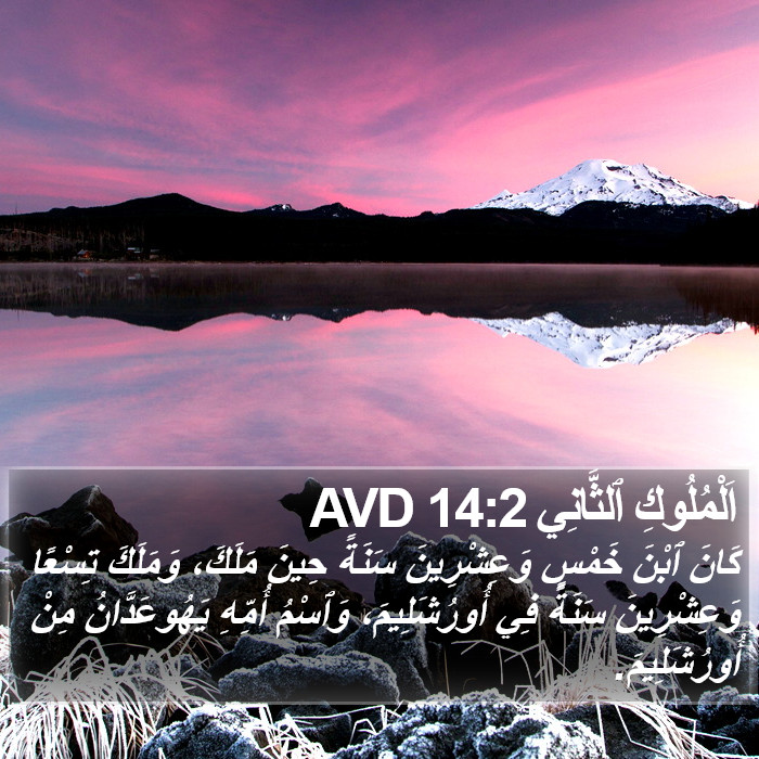 اَلْمُلُوكِ ٱلثَّانِي 14:2 AVD Bible Study