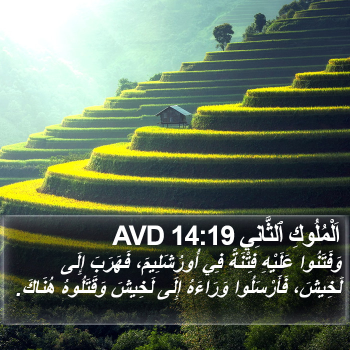 اَلْمُلُوكِ ٱلثَّانِي 14:19 AVD Bible Study