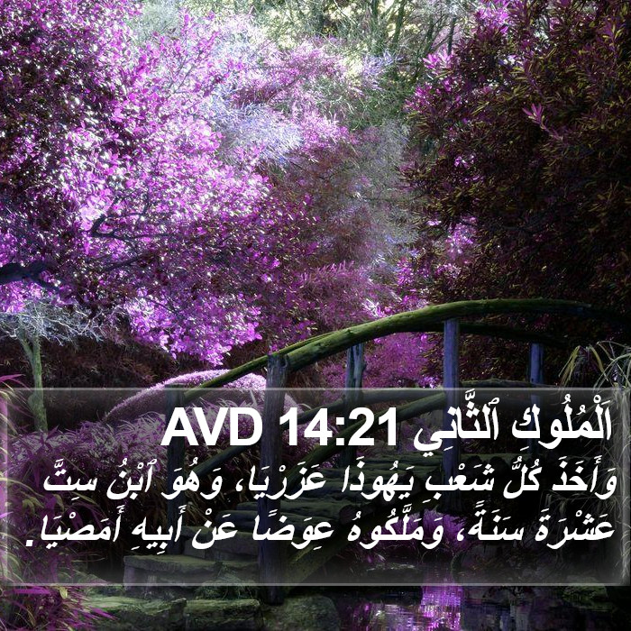 اَلْمُلُوكِ ٱلثَّانِي 14:21 AVD Bible Study