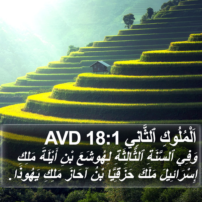 اَلْمُلُوكِ ٱلثَّانِي 18:1 AVD Bible Study