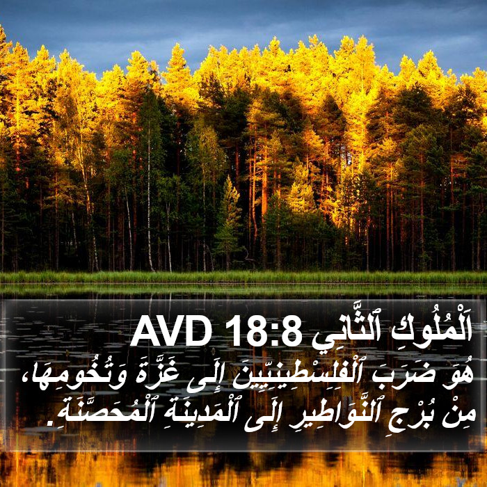 اَلْمُلُوكِ ٱلثَّانِي 18:8 AVD Bible Study