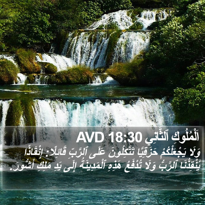 اَلْمُلُوكِ ٱلثَّانِي 18:30 AVD Bible Study