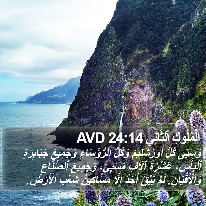 اَلْمُلُوكِ ٱلثَّانِي 24:14 AVD Bible Study