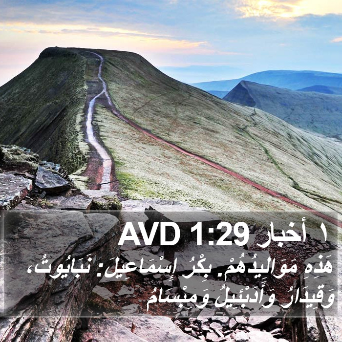 ١ أخبار 1:29 AVD Bible Study