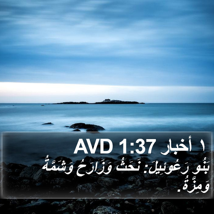 ١ أخبار 1:37 AVD Bible Study