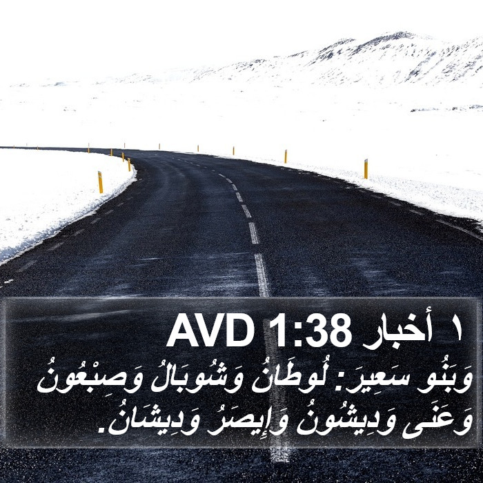 ١ أخبار 1:38 AVD Bible Study