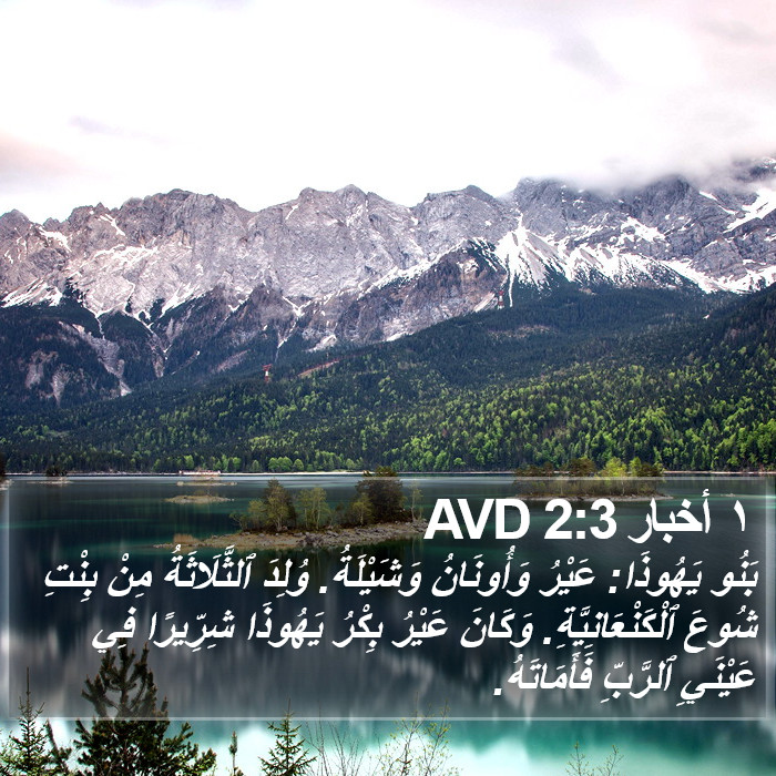 ١ أخبار 2:3 AVD Bible Study