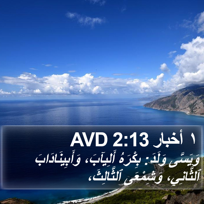 ١ أخبار 2:13 AVD Bible Study