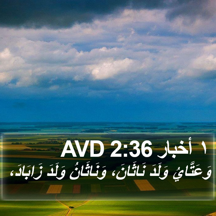 ١ أخبار 2:36 AVD Bible Study