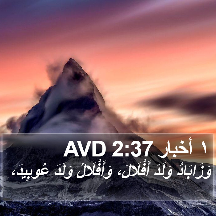 ١ أخبار 2:37 AVD Bible Study