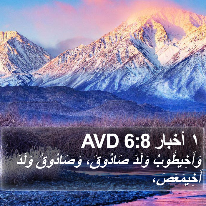 ١ أخبار 6:8 AVD Bible Study