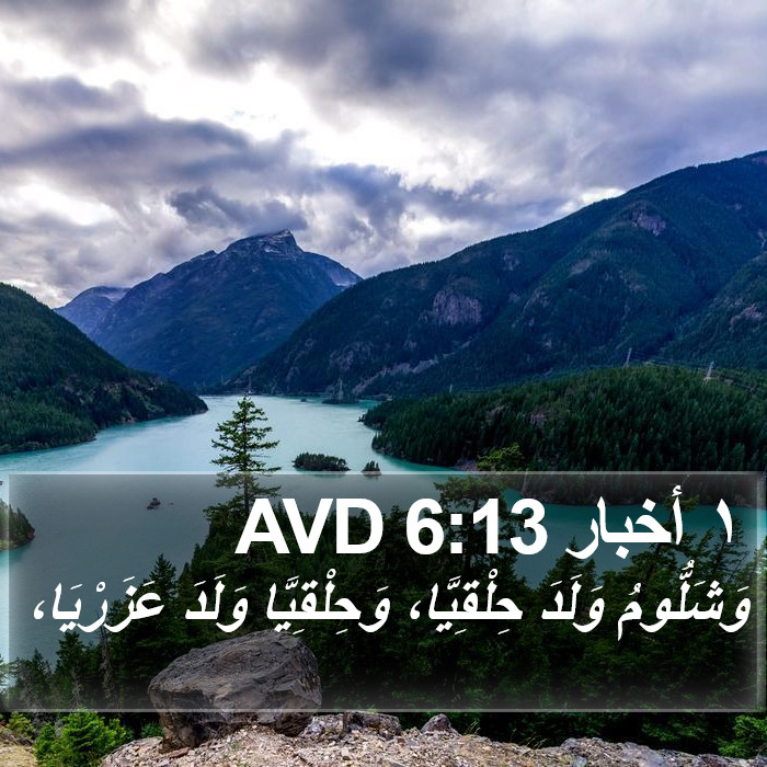 ١ أخبار 6:13 AVD Bible Study