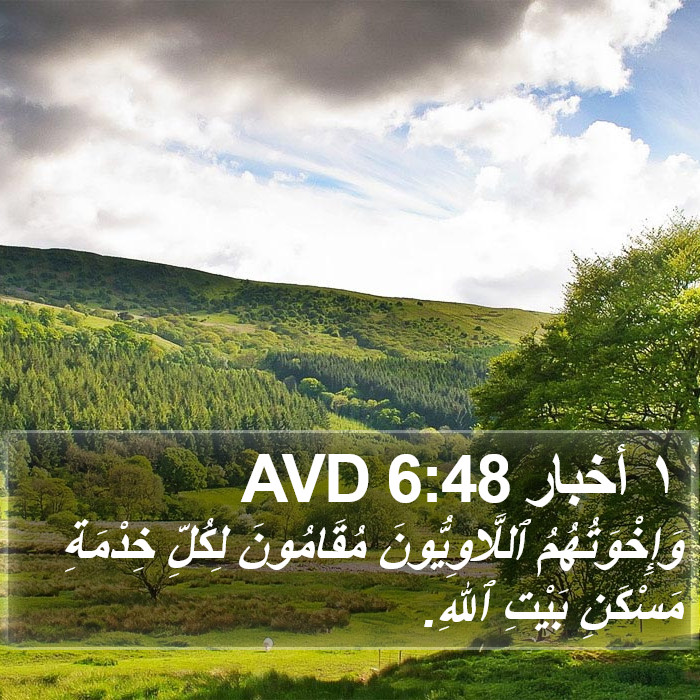 ١ أخبار 6:48 AVD Bible Study
