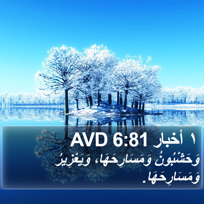 ١ أخبار 6:81 AVD Bible Study