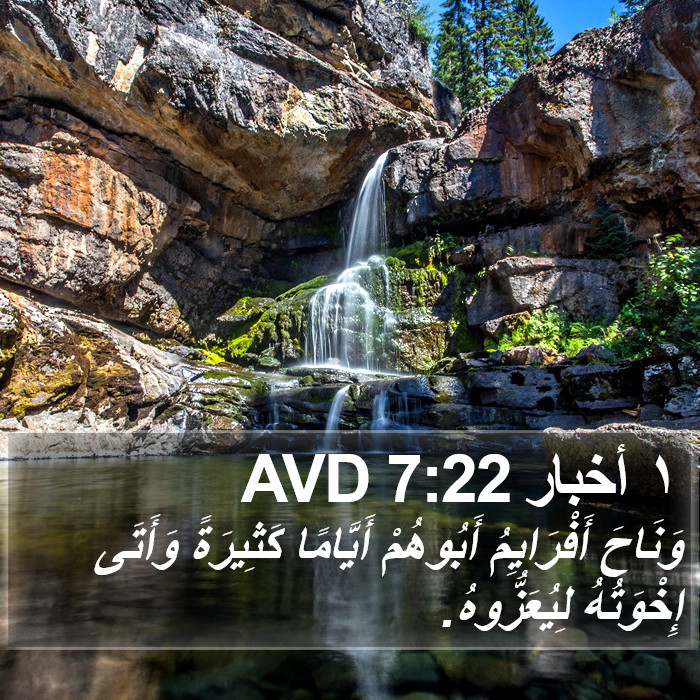 ١ أخبار 7:22 AVD Bible Study