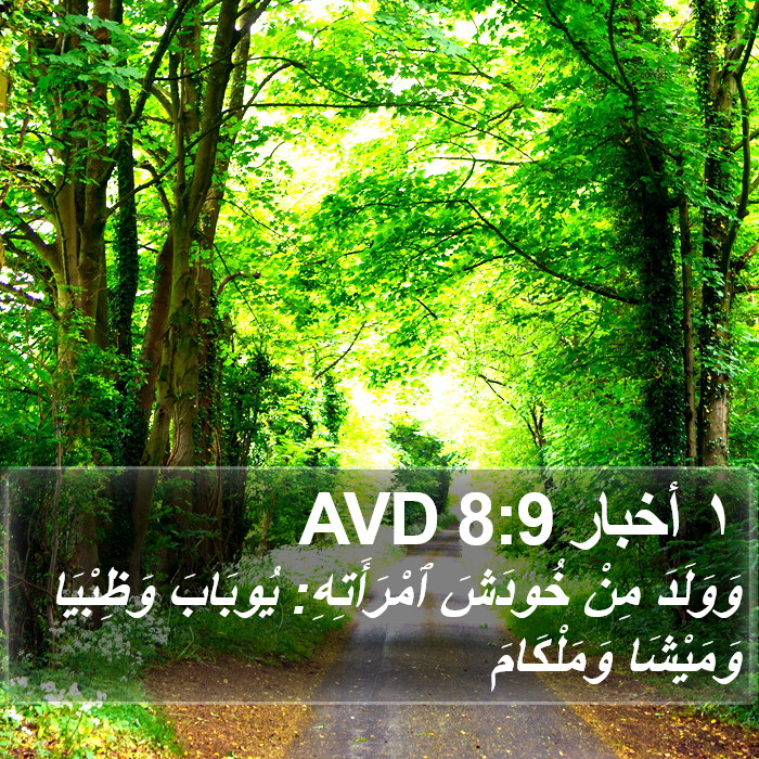 ١ أخبار 8:9 AVD Bible Study