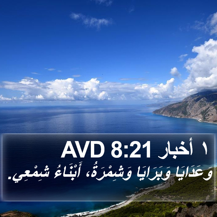 ١ أخبار 8:21 AVD Bible Study