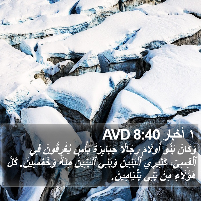 ١ أخبار 8:40 AVD Bible Study