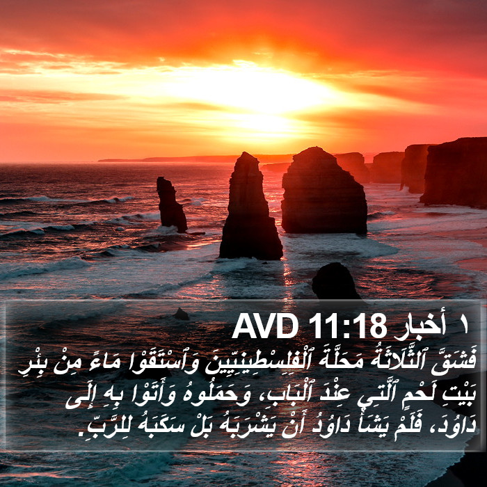 ١ أخبار 11:18 AVD Bible Study