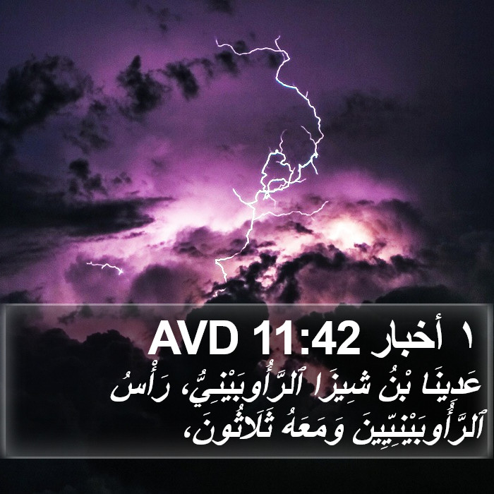١ أخبار 11:42 AVD Bible Study