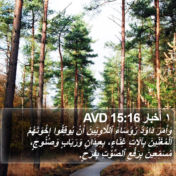 ١ أخبار 15:16 AVD Bible Study