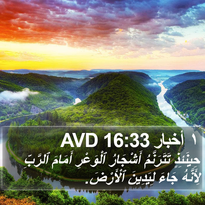 ١ أخبار 16:33 AVD Bible Study