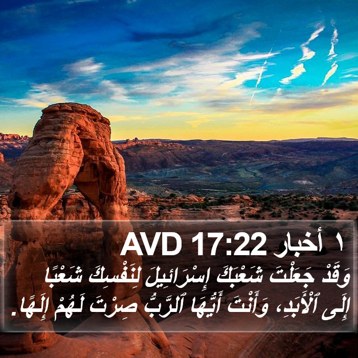 ١ أخبار 17:22 AVD Bible Study