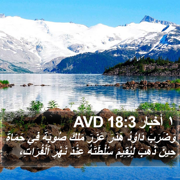 ١ أخبار 18:3 AVD Bible Study
