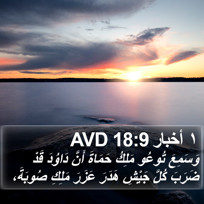 ١ أخبار 18:9 AVD Bible Study