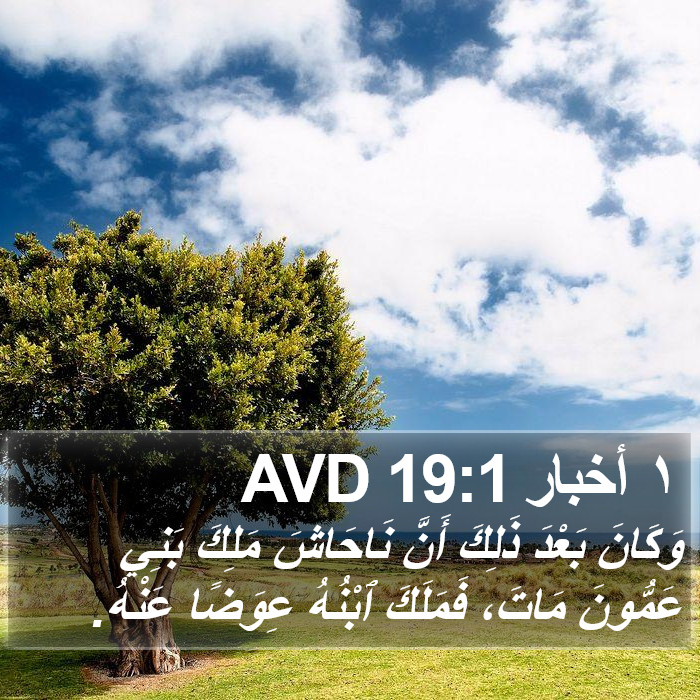 ١ أخبار 19:1 AVD Bible Study