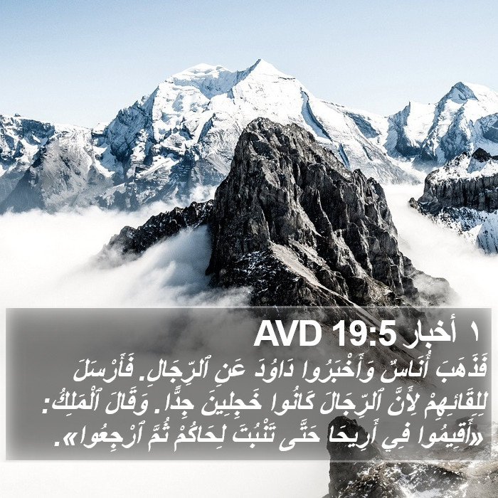 ١ أخبار 19:5 AVD Bible Study