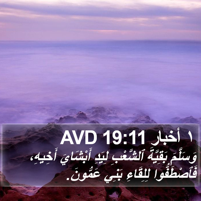 ١ أخبار 19:11 AVD Bible Study