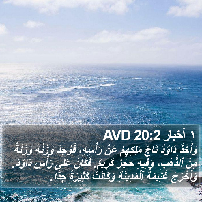 ١ أخبار 20:2 AVD Bible Study