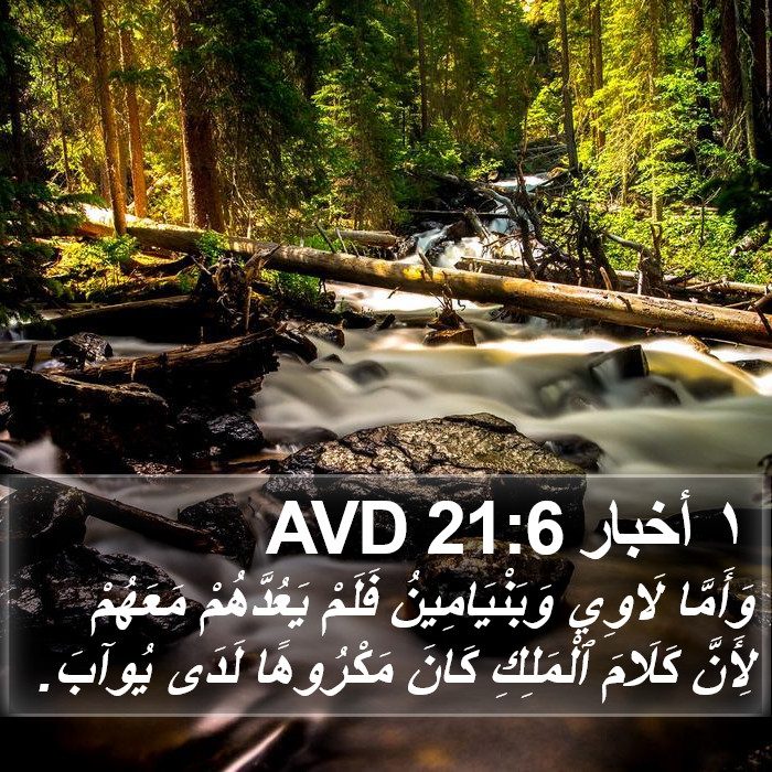 ١ أخبار 21:6 AVD Bible Study