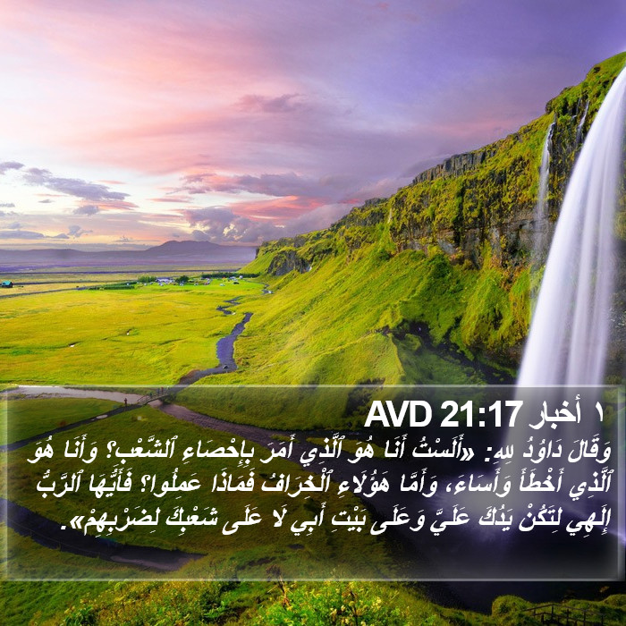 ١ أخبار 21:17 AVD Bible Study