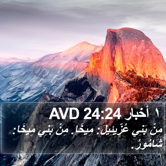 ١ أخبار 24:24 AVD Bible Study