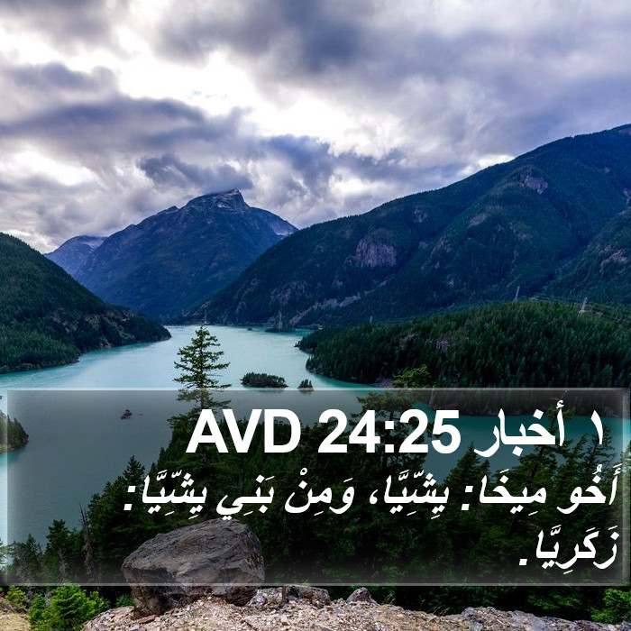 ١ أخبار 24:25 AVD Bible Study